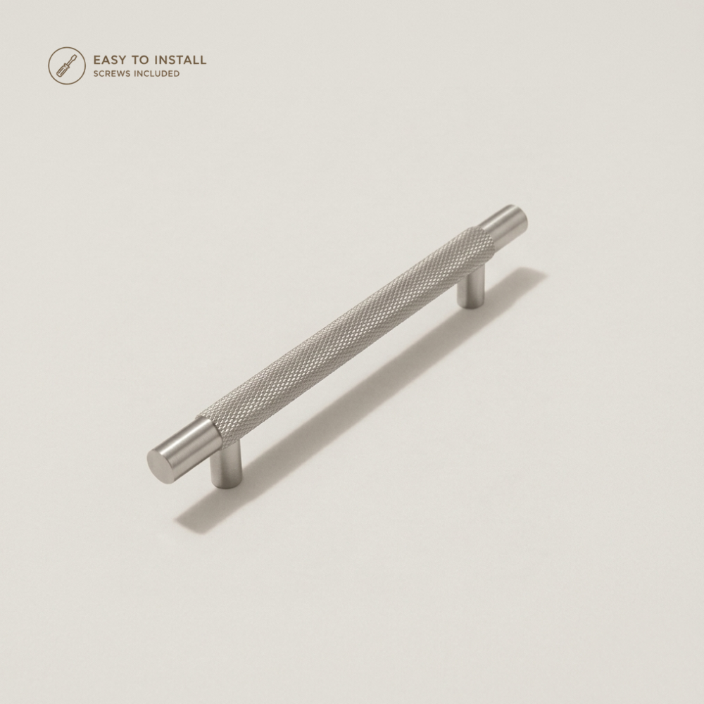 Aura T-Bar Cabinet Pull - Satin Nickel