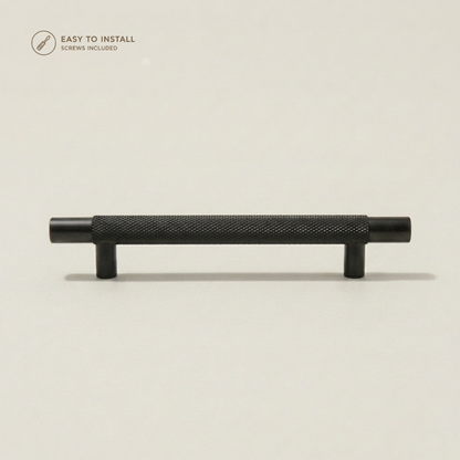 Aura T-Bar Cabinet Pull - Matte Black