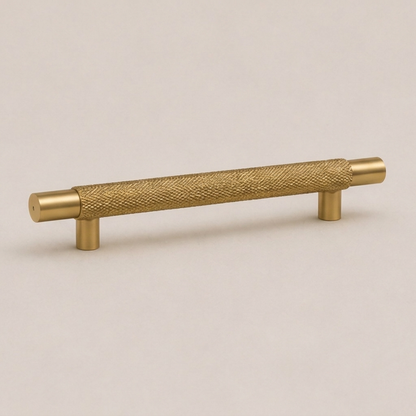 Aura T-Bar Cabinet Pull - Aged Brass