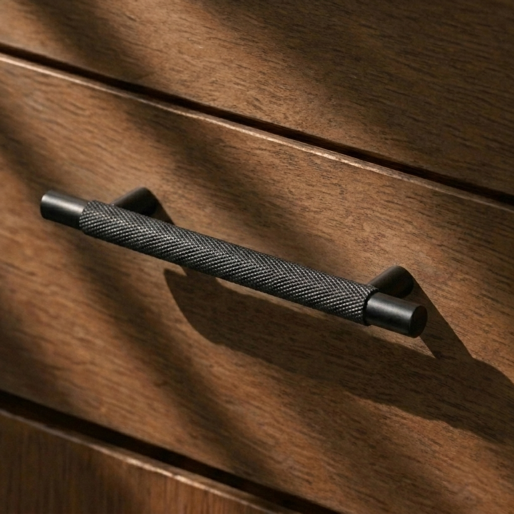 Aura T-Bar Cabinet Pull - Matte Black