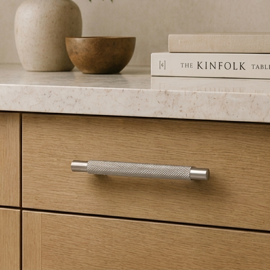 Aura T-Bar Cabinet Pull - Satin Nickel