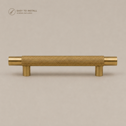 Aura T-Bar Cabinet Pull - Brass