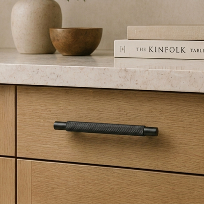 Aura T-Bar Cabinet Pull - Matte Black