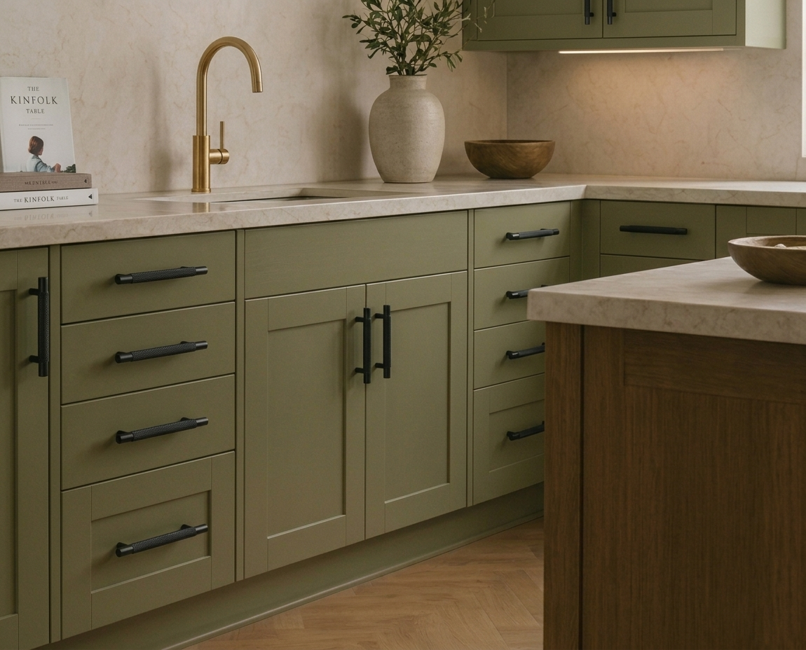 Aura T-Bar Cabinet Pull - Matte Black