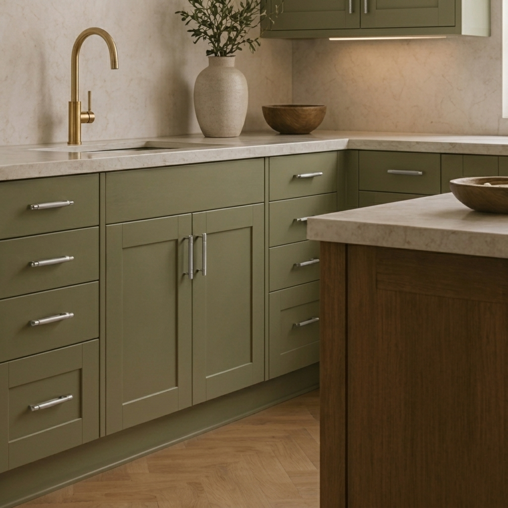 Aura T-Bar Cabinet Pull - Satin Nickel