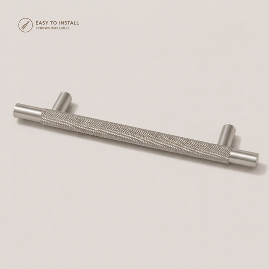 Aura T-Bar Cabinet Pull - Satin Nickel