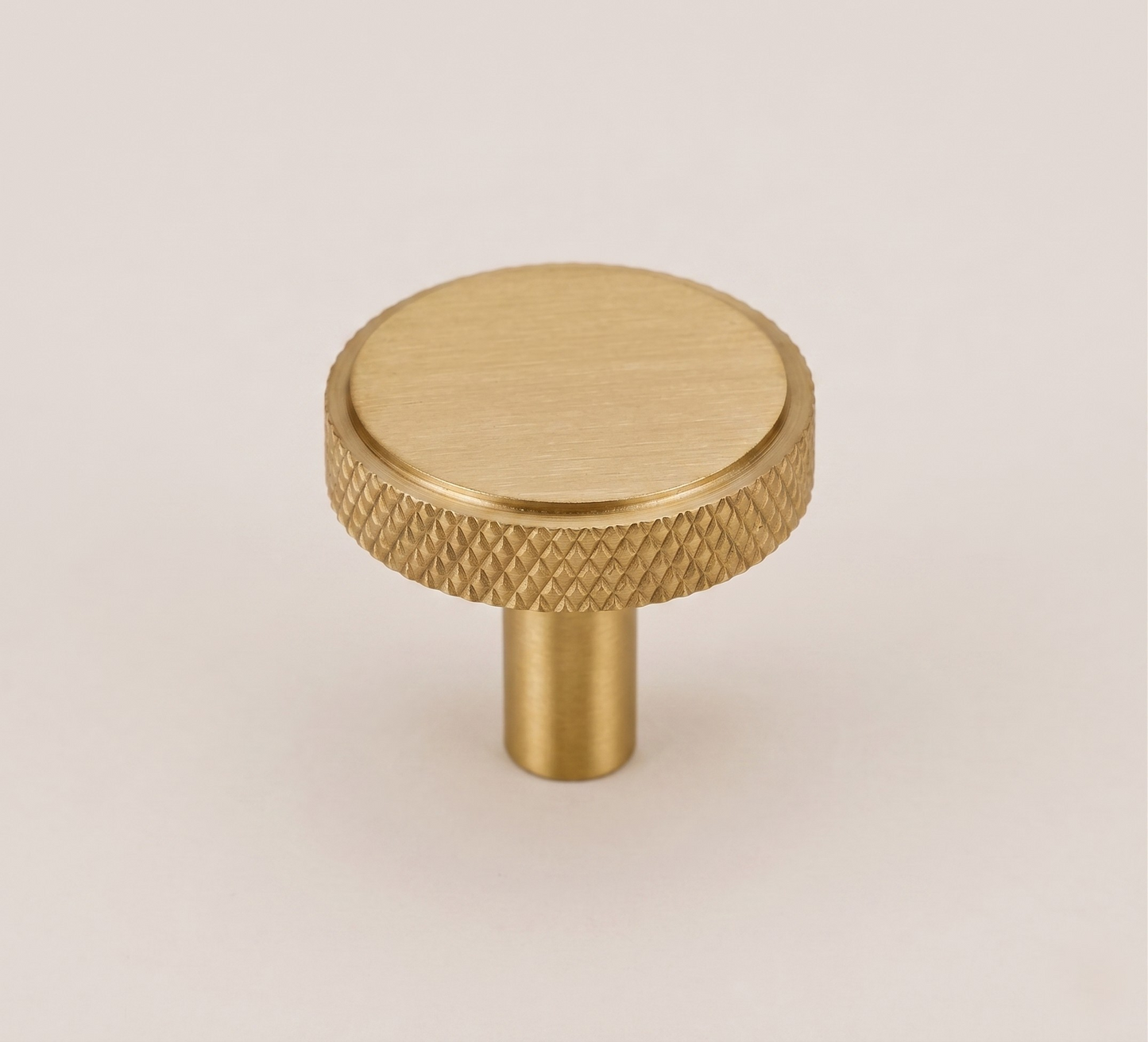 Linea Shaker Cabinet Knob - Brass