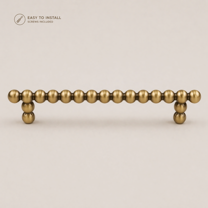 Nova Cabinet Pull - Aged Brass