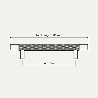 Aura Appliance Pull - Brass